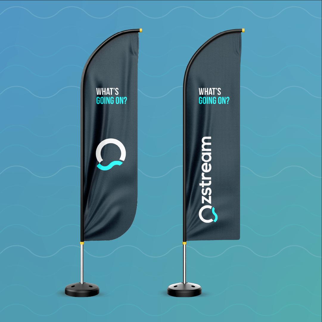 Promotional Flag Slide