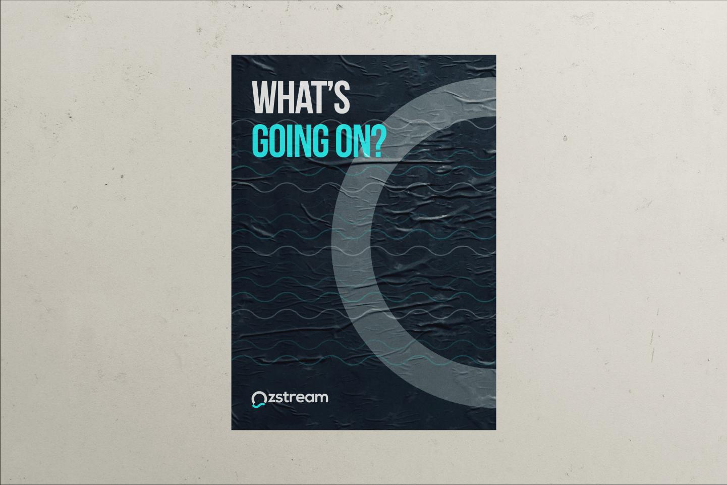 Ozstream promotional poster for GigBridge platform