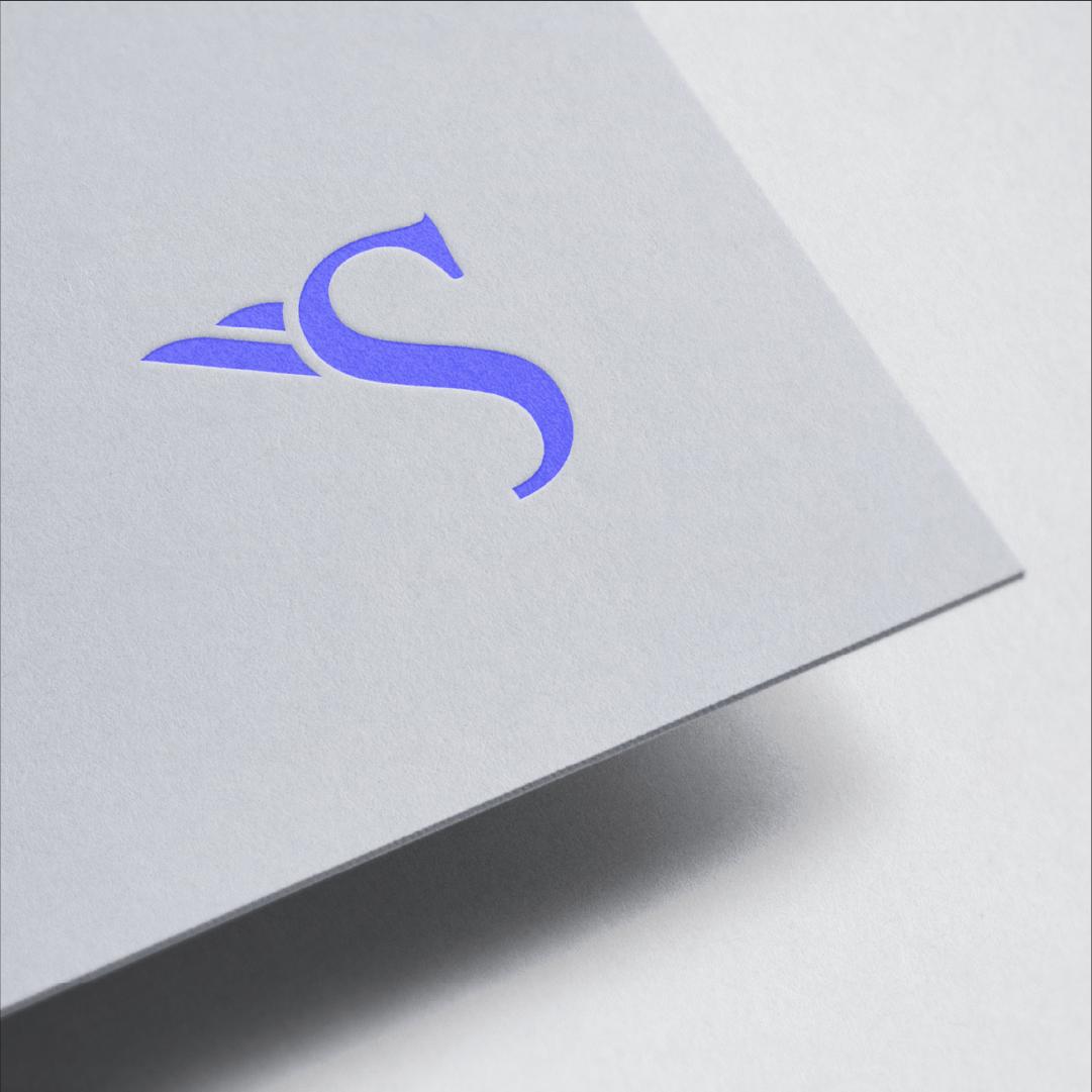 The Software Firm Logo on Paper Texture