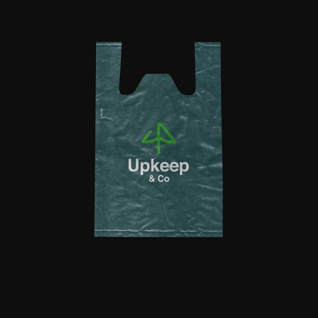 Upkeep and Co Plastic Bag Cover