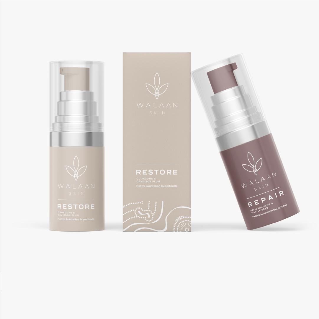 Walaan Skin Cosmetics Bottle Design