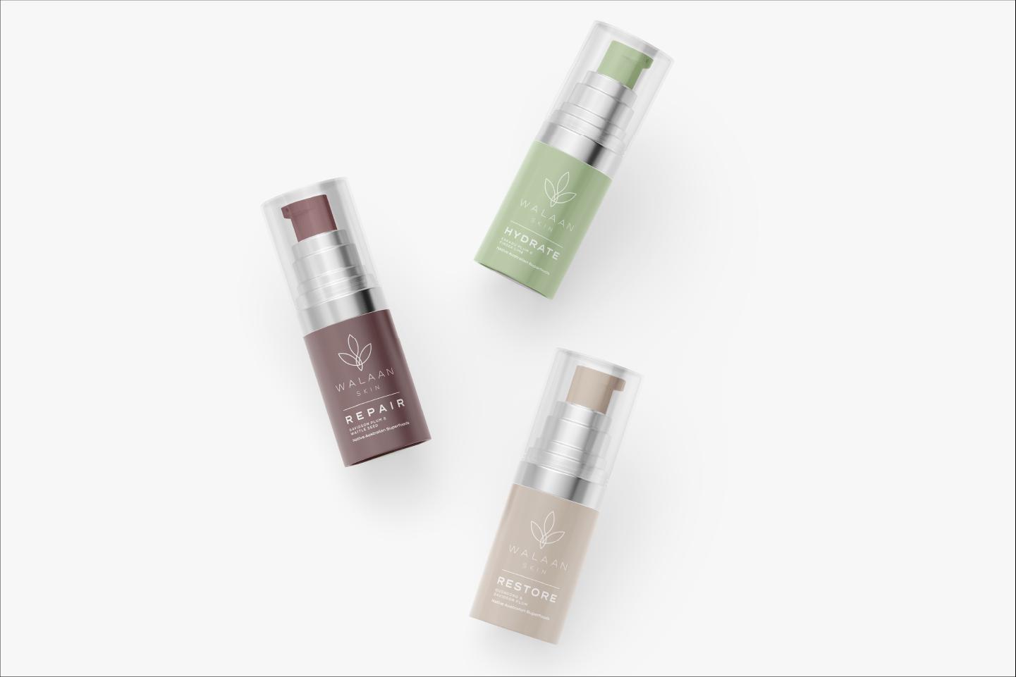 Walaan Skin Cosmetics Bottle Design 2