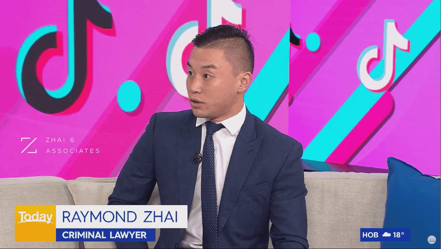 Sydney lawyer TikTok viral video cover for Zhai & Associates